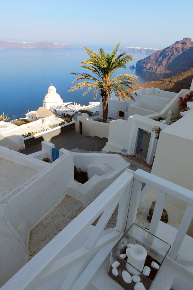 Breathtaking view from Santoniro villa