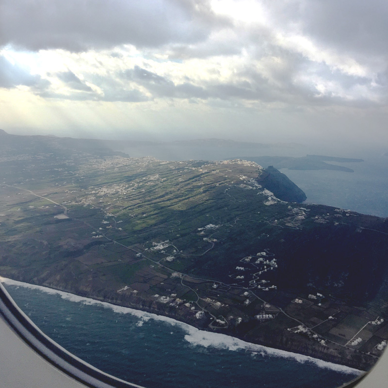 View from the airplane